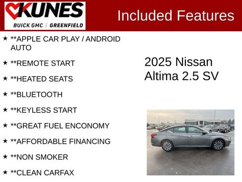 Used 2025 Nissan Altima 2.5 SV image 2