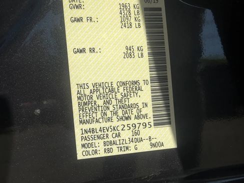 Used 2019 Nissan Altima 2.5 SL FWD image 33