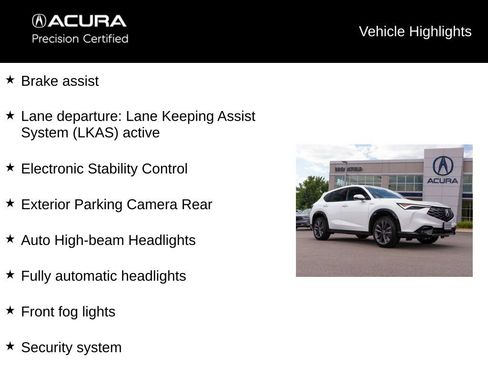 Certified 2025 Acura ADX A-Spec AWD/4WD image 13