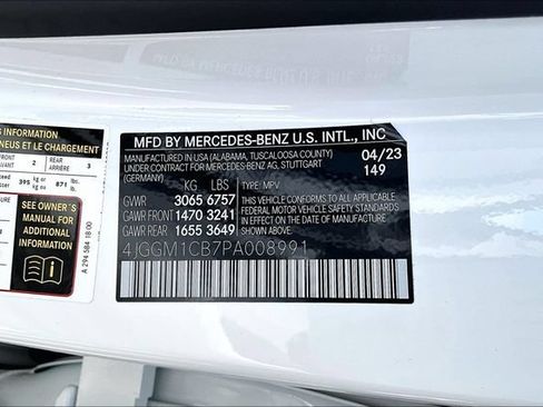 Certified 2023 Mercedes-Benz EQE 350+ 4MATIC SUV image 28