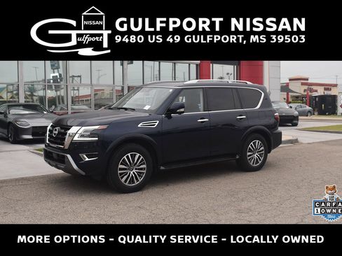 Used 2024 Nissan Armada SL w/ Captain's Chairs Package RWD image 1