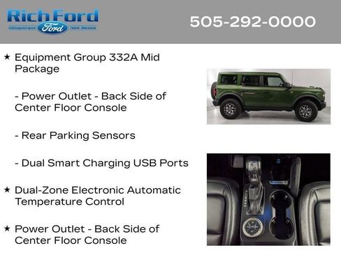 Certified 2025 Ford Bronco Badlands AWD/4WD image 83