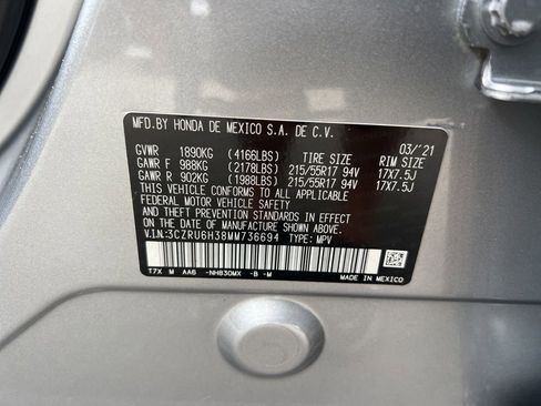 Used 2021 Honda HR-V LX image 30