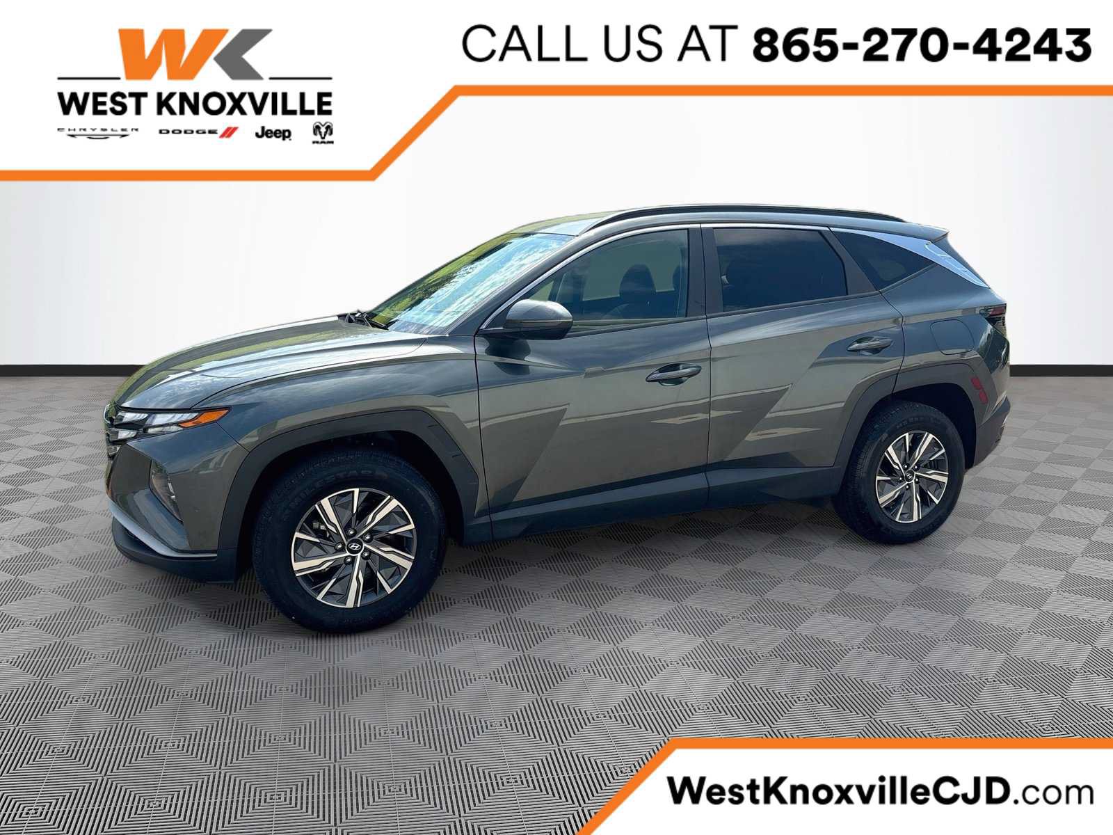 Used 2023 Hyundai Tucson Blue AWD/4WD image 1