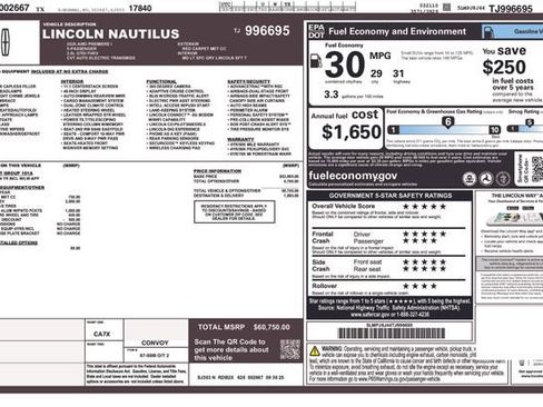 New 2026 Lincoln Nautilus Premier image 4