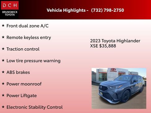 Used 2023 Toyota Highlander XSE image 4
