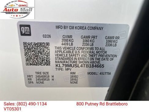 New 2026 Chevrolet TrailBlazer RS w/ Convenience Package AWD/4WD image 28