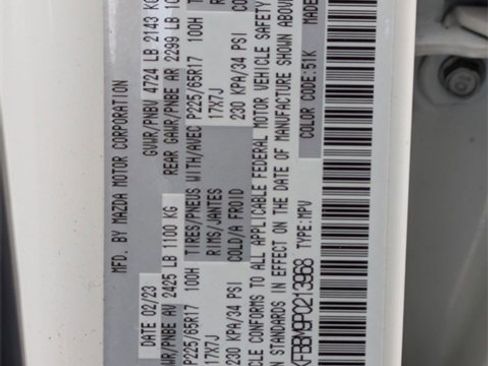 Certified 2023 MAZDA CX-5 AWD 2.5 S w/ Select Package image 10