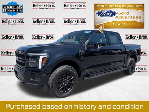Certified 2025 Ford F150 Lariat w/ Equipment Group 501A Mid AWD/4WD image 4