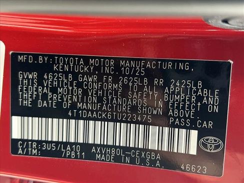 New 2026 Toyota Camry XLE FWD image 20