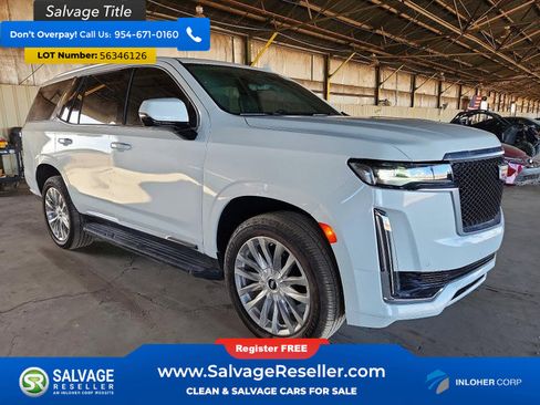 Used 2021 Cadillac Escalade Premium Luxury AWD/4WD image 5