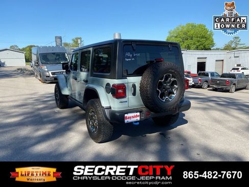 Used 2023 Jeep Wrangler Unlimited Rubicon 4xe w/ Steel Bumper Group AWD/4WD image 9