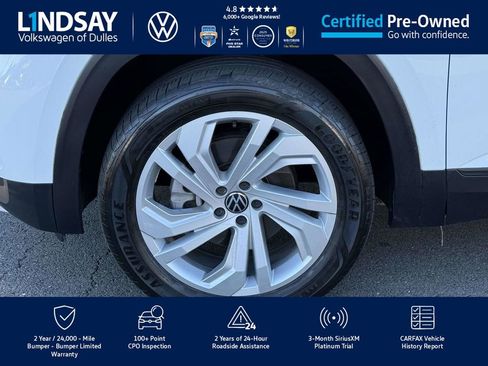 Certified 2022 Volkswagen Atlas SE w/ Panoramic Sunroof Package image 8