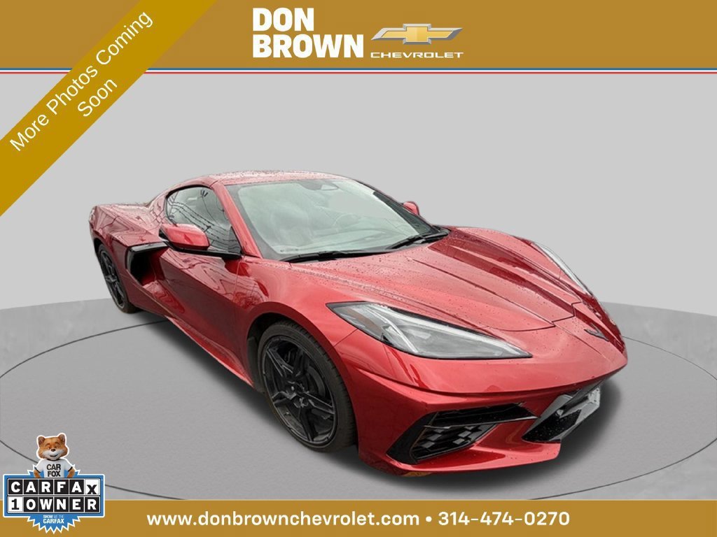 Used 2025 Chevrolet Corvette Stingray Coupe w/ Battery Protection Package RWD image 1