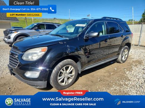 Used 2017 Chevrolet Equinox LT w/ Driver Confidence Package II AWD/4WD image 1