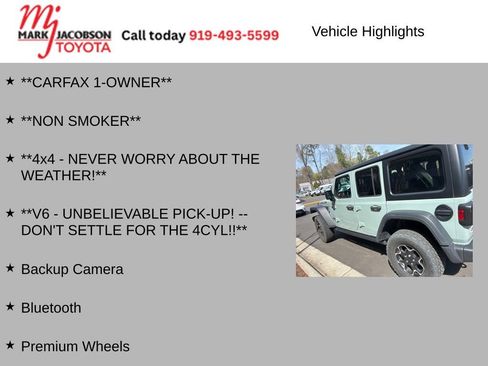 Used 2023 Jeep Wrangler Unlimited Rubicon image 7