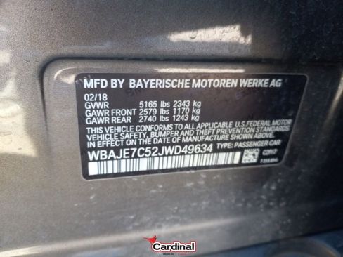 Used 2018 BMW 540i xDrive image 40