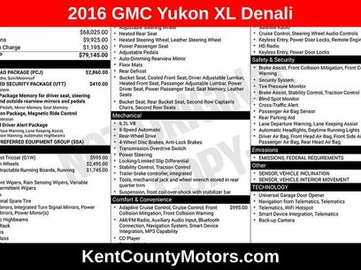 Used 2016 GMC Yukon XL Denali w/ Open Road Package