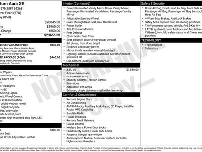 Used 2008 Saturn Aura XE w/ Convenience Package