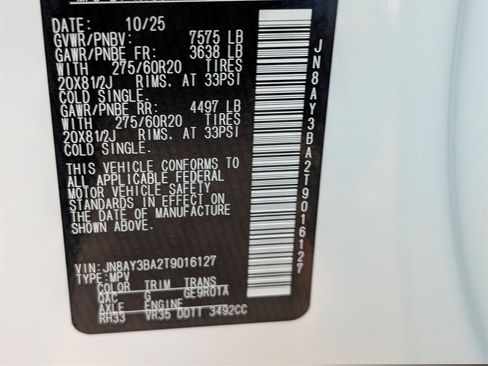 New 2026 Nissan Armada SL image 20