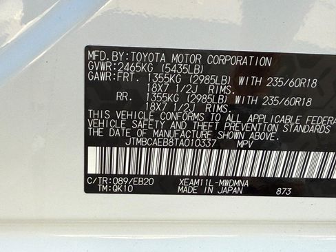 New 2026 Toyota bZ FWD image 20