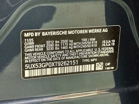 Used 2026 BMW X3 xDrive30i w/ Convenience Package AWD/4WD image 31