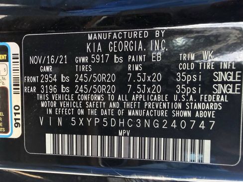 Used 2022 Kia Telluride SX AWD/4WD image 36