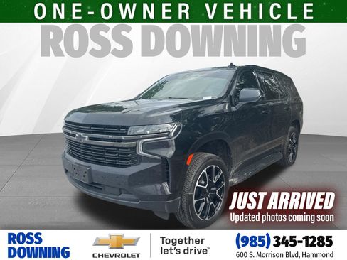 Used 2021 Chevrolet Tahoe RST w/ Luxury Package RWD image 1
