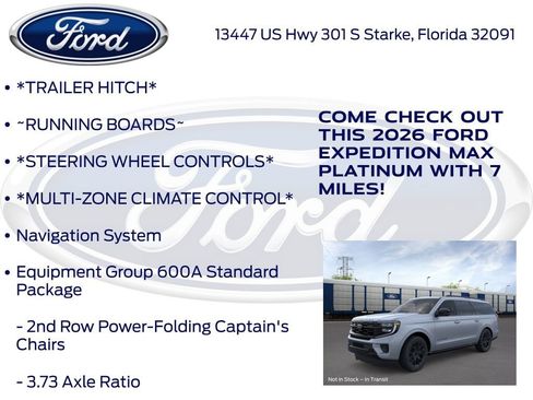 New 2026 Ford Expedition Max Platinum AWD/4WD image 15