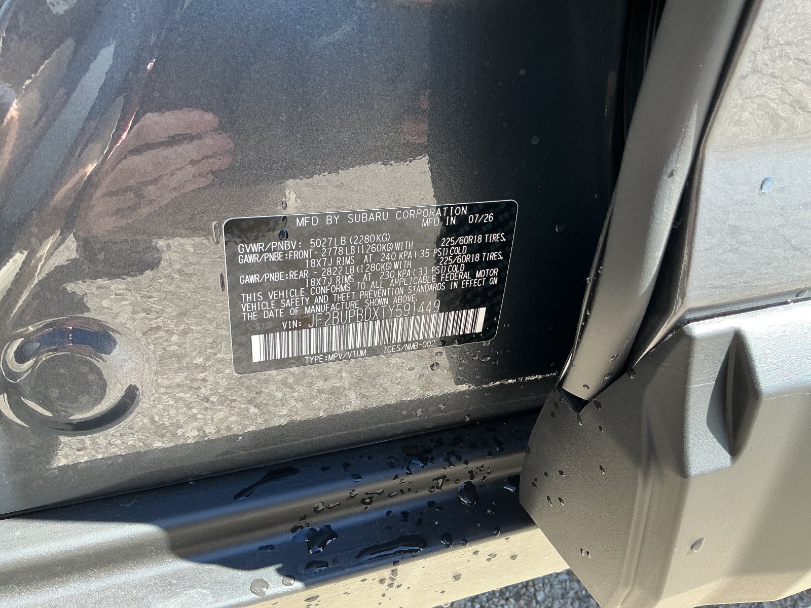 New 2026 Subaru Outback Premium AWD/4WD image 28