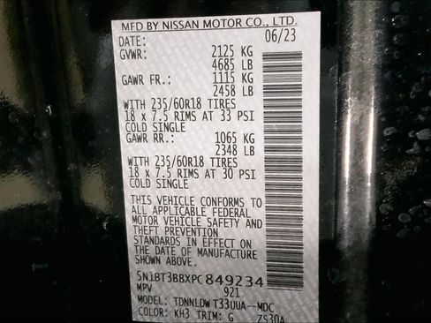 Used 2023 Nissan Rogue SV image 37