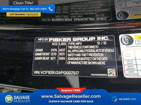 Used 2023 Fisker Ocean Extreme image 17