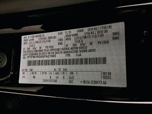 Certified 2025 Ford F150 Raptor image 34