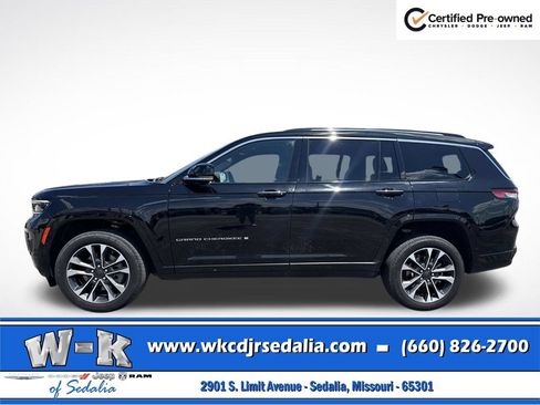 Certified 2023 Jeep Grand Cherokee L Overland w/ Luxury Tech Group IV AWD/4WD image 11