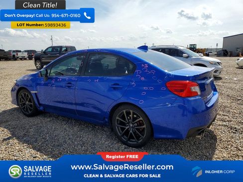 Used 2019 Subaru WRX Premium w/ Performance Package AWD/4WD image 3