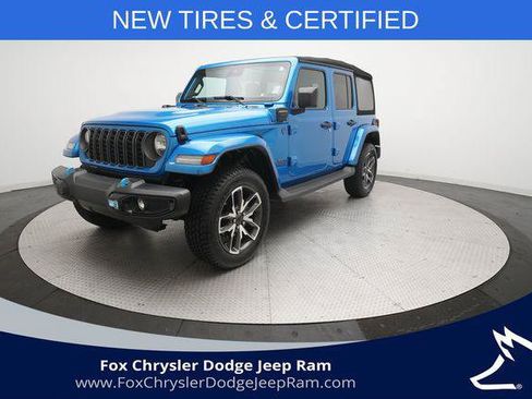 Certified 2024 Jeep Wrangler Unlimited AWD/4WD image 1