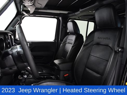 Used 2023 Jeep Wrangler Unlimited Sahara w/ Cold Weather Group AWD/4WD image 25