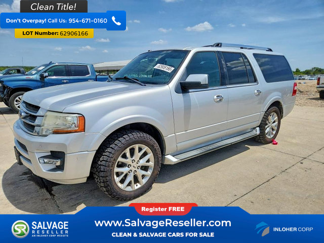 Used 2017 Ford Expedition EL Limited AWD/4WD image 1