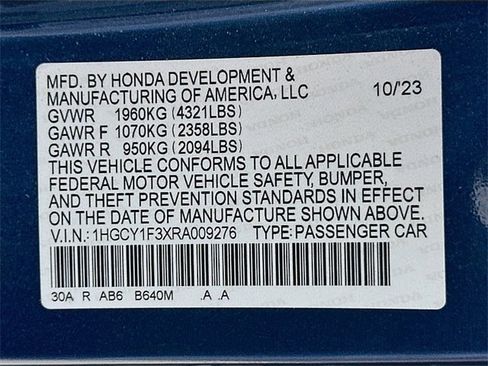 Used 2024 Honda Accord EX image 31