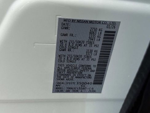 New 2026 INFINITI QX60 Luxe w/ Cargo Package image 31