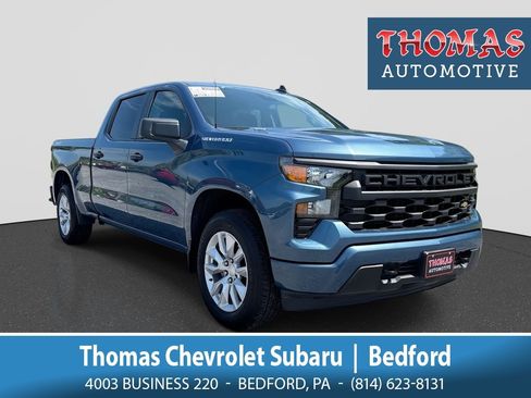 Used 2024 Chevrolet Silverado 1500 Custom AWD/4WD image 1