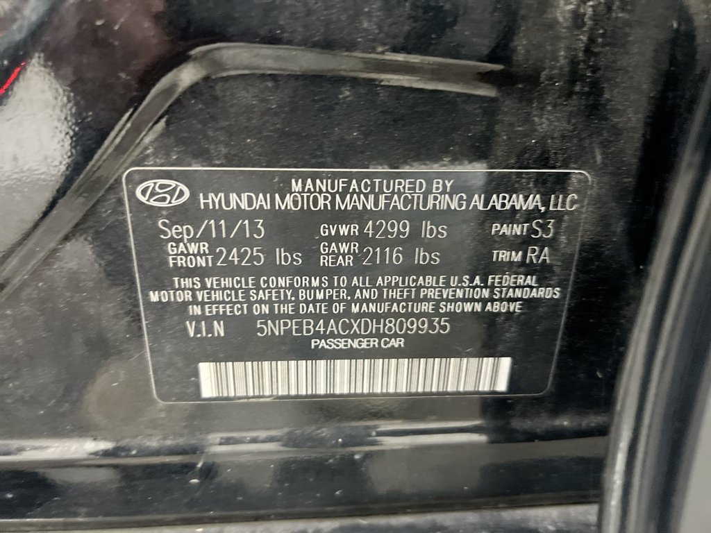 Used 2013 Hyundai Sonata GLS w/ Popular Equipment Pkg FWD image 26