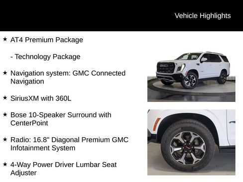 Used 2025 GMC Yukon AT4 w/ AT4 Premium Package AWD/4WD image 32