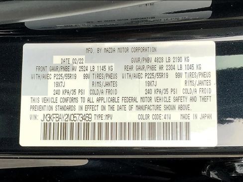 Used 2022 MAZDA CX-5 AWD 2.5 Turbo image 34