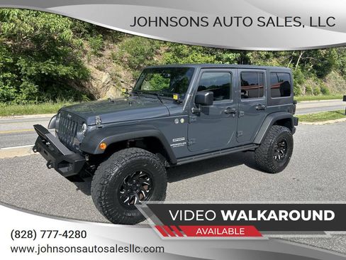 Used 2017 Jeep Wrangler Unlimited Sport w/ Quick Order Package 24S AWD/4WD image 1