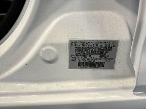 New 2025 Nissan Versa SV w/ Trunk Package image 36