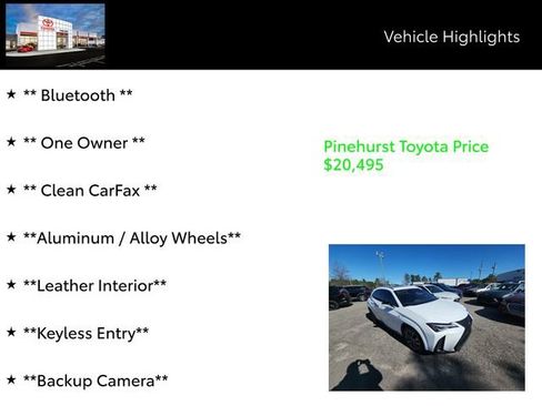 Used 2022 Lexus UX 200 F Sport w/ Accessory Package (Z2) image 7