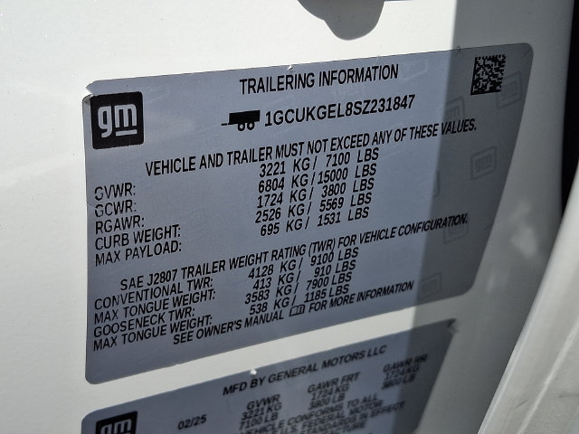 Used 2025 Chevrolet Silverado 1500 LTZ w/ Technology Package AWD/4WD image 22