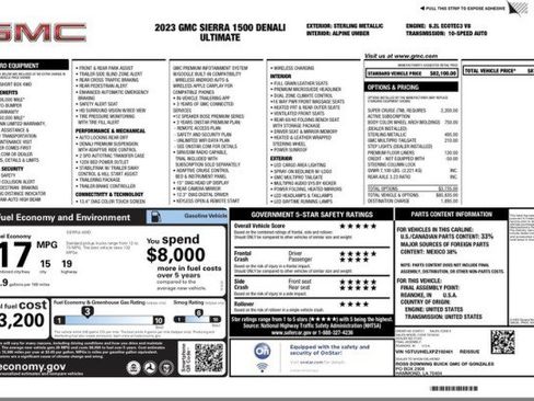 Used 2023 GMC Sierra 1500 Denali Ultimate image 34