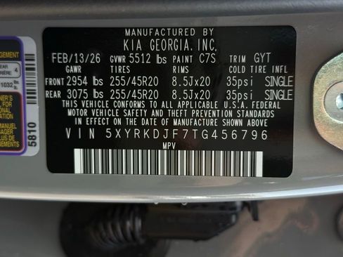 New 2026 Kia Sorento SX AWD/4WD image 35